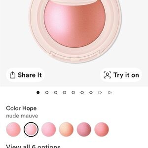 Rare Beauty -Nude Mauve Baked Blush - Color Hope
